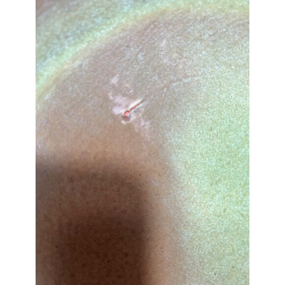 Frankoma Prairie green wagon wheel desert plate lot of 4 - Picture 6 of 7